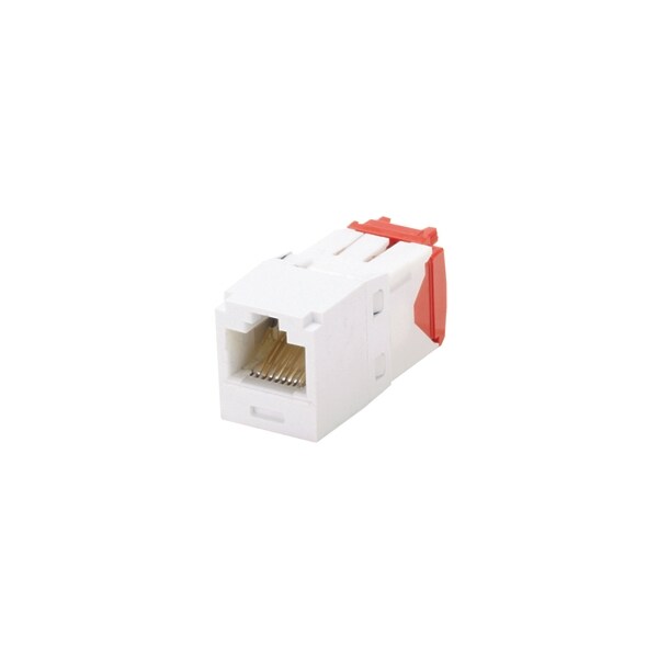 Panduit 1-PORT MOD JACK IDC 8W8P UTP, T568A/B CAT5E XP6 GIGA-TX GEL CJE5E88TGWH